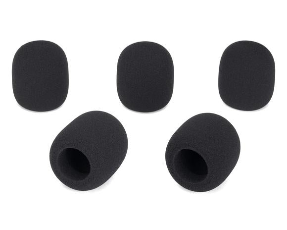 Samson - WS1 - SPUGNA ANTI-VENTO - 5 PEZZI - NERI