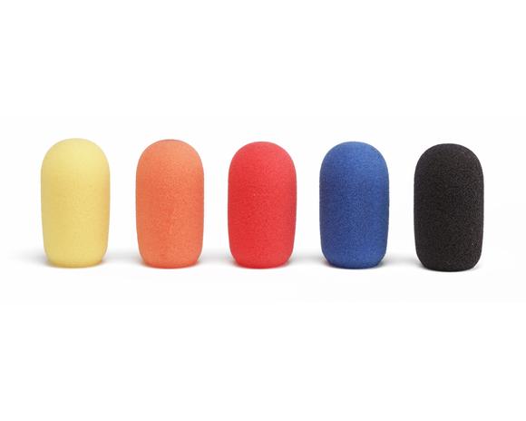Samson - WS5E - SPUGNA ANTI-VENTO - 5 PEZZI - COLORI MIX