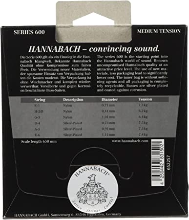 MUTA PER CLASSICA Hannabach 600MT Medium Tension