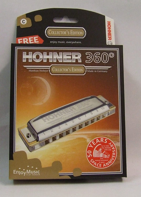 ARMONICA Hohner 360° DO 20 voci