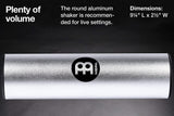 MEINL SH9-L-S - SHAKER  ALUMINUM  ROUND
