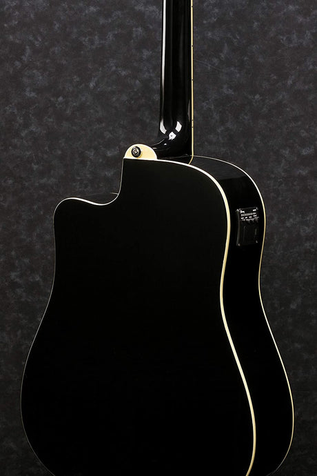 CHITARRA ACUSTICA IBANEZ ELETTRIFICATA  PF15 ECE BK