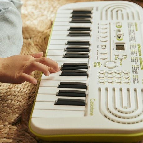 Tastiera CASIO SA-50 White/Lime Green
