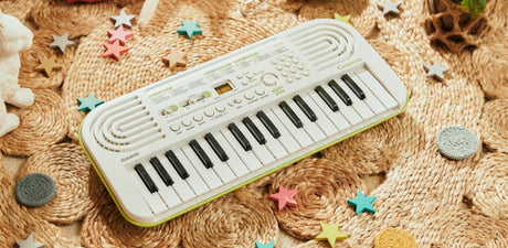 Tastiera CASIO SA-50 White/Lime Green