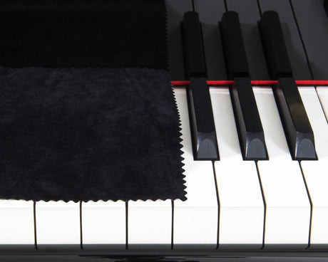 PANNO COPRITASTIERA PER PIANO VELLUTO NERO - KEYCOVER_BLK
