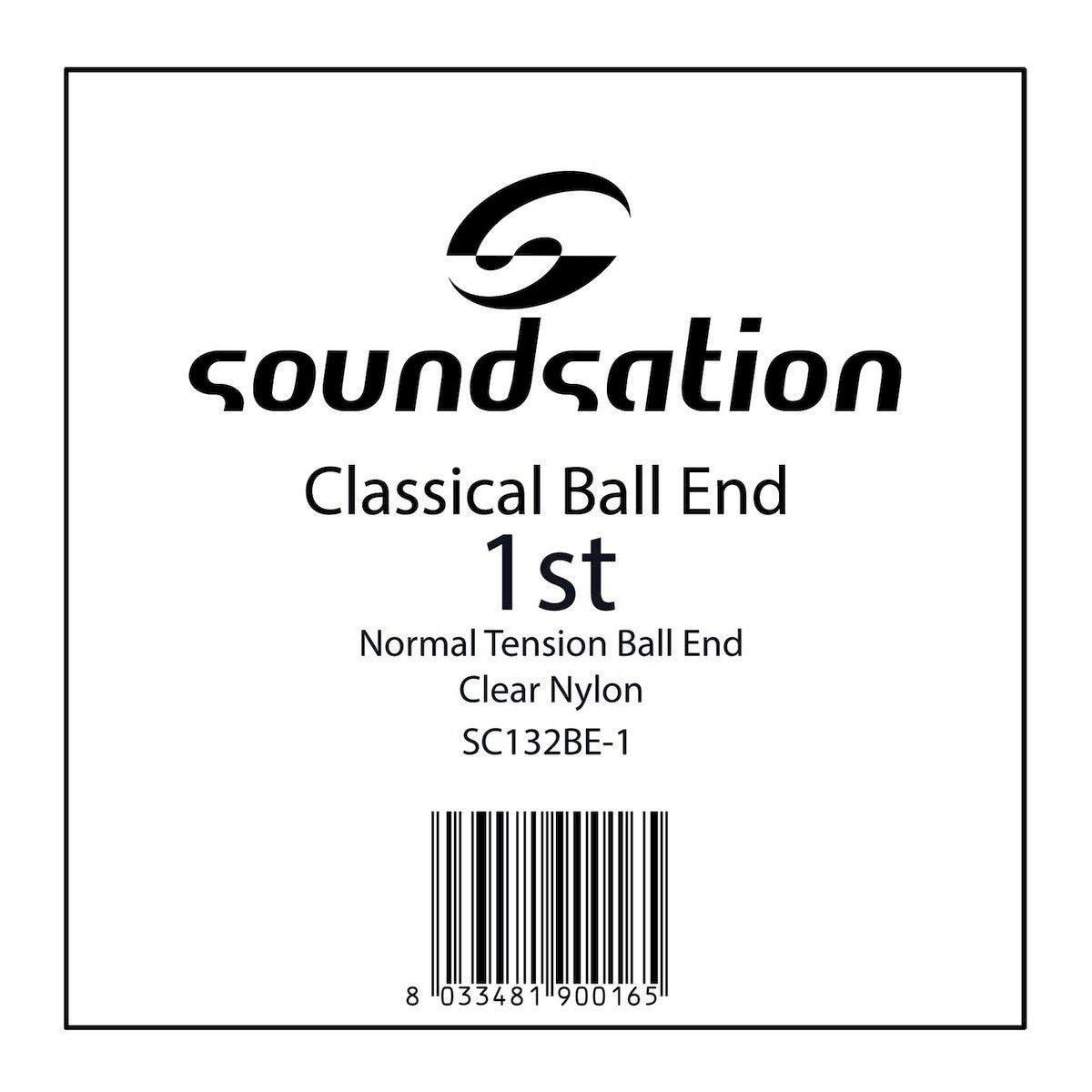 SOUNDATION - CORDA  PER CHITARRA CLASSICA D436D Mi 1a  CON PALLINO