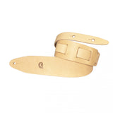 Etabeta - Tracolla in vera pelle -  DELUXE Guitar Strap | Naturale