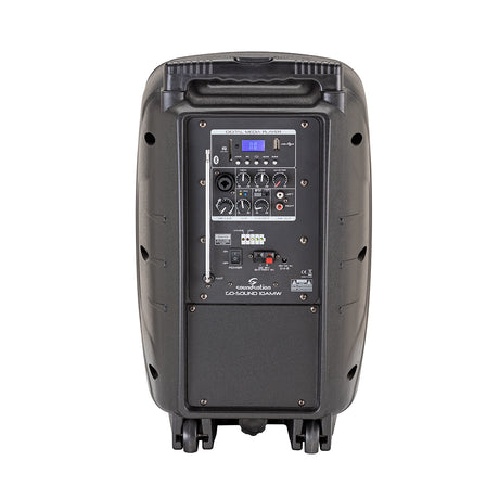 SOUNDSATION GO-SOUND 10AMW Cassa Attiva a 2-vie Portatile con Trolley e Batteria Ricaricabile
