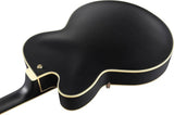 Chitarra semiacustica Ibanez af75 black flat