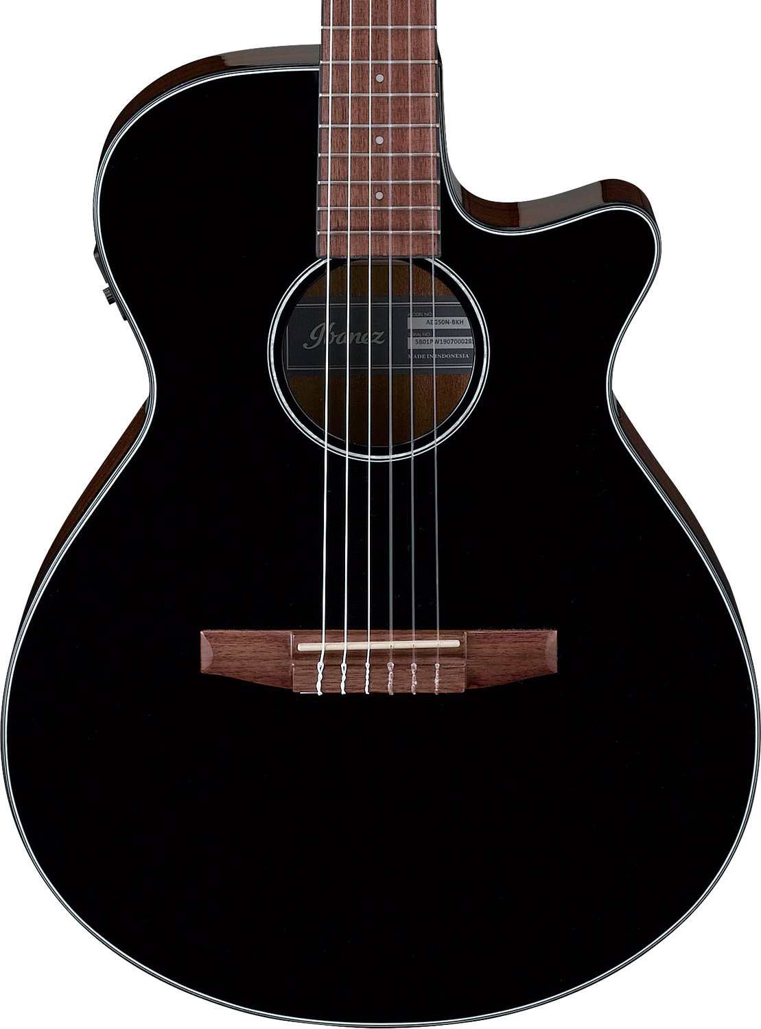 IBANEZ AEG50N BKH Black High Gloss