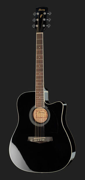 CHITARRA ACUSTICA IBANEZ ELETTRIFICATA  PF15 ECE BK