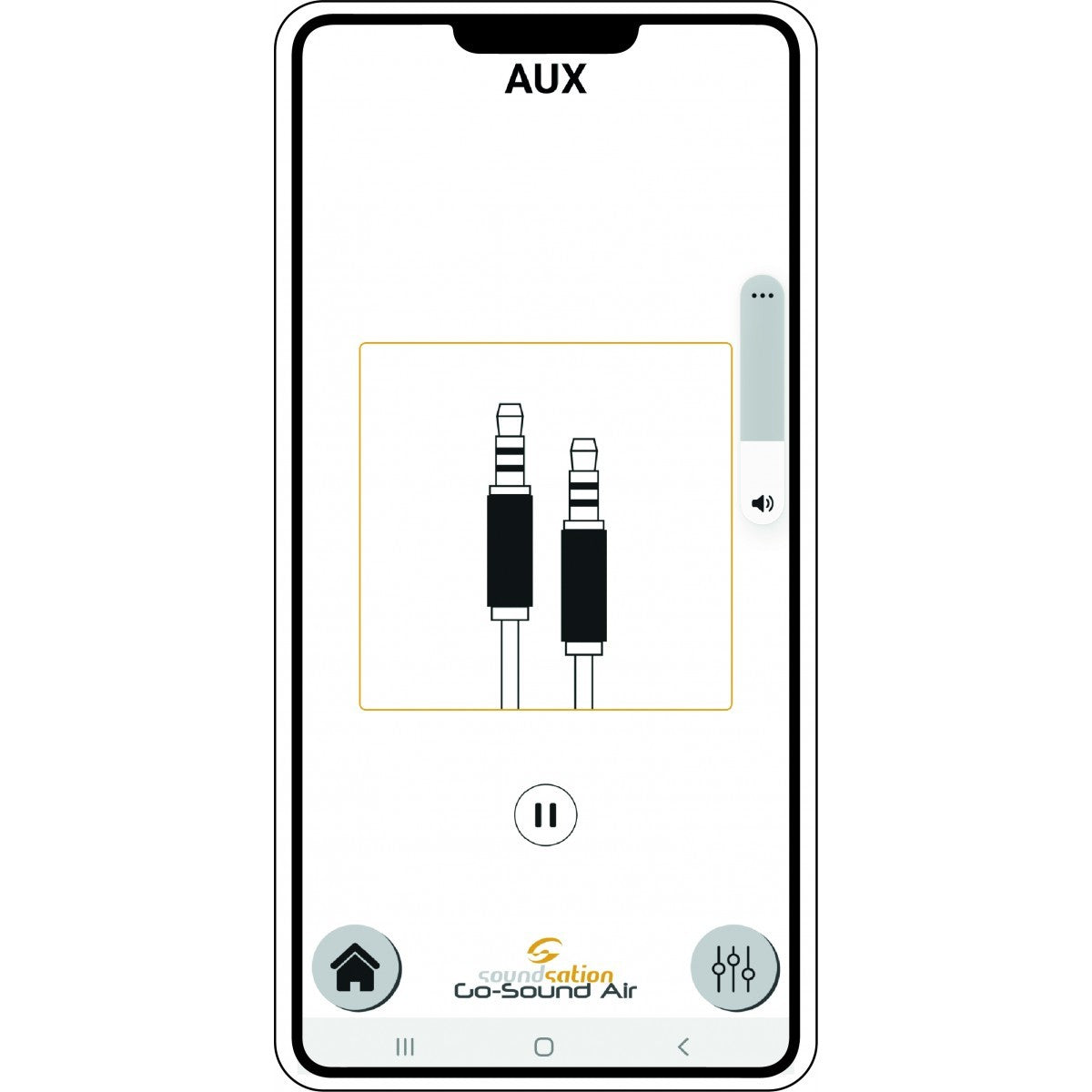 SOUNDSATION GO-SOUND 8AIR Sistema PA da 8" a Batteria con MP3, BT, Mic VHF e App Go-Sound Air di Controllo