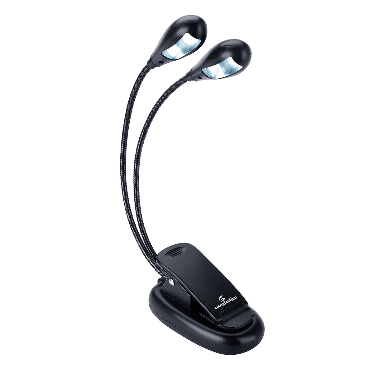 SOUNDSATION MSL-4 Lampada doppia a clip per leggio (2x2 LED)