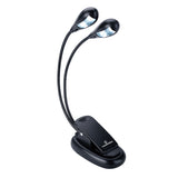 SOUNDSATION MSL-4 Lampada doppia a clip per leggio (2x2 LED)