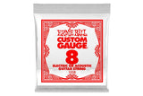 CORDA per chitarra  elettrica, Ernieball 1008 PLAIN STEEL .008