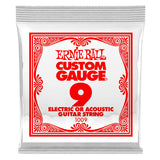 CORDA per chitarra  elettrica, ERNIE BALL - 1009 PLAIN STEEL .009