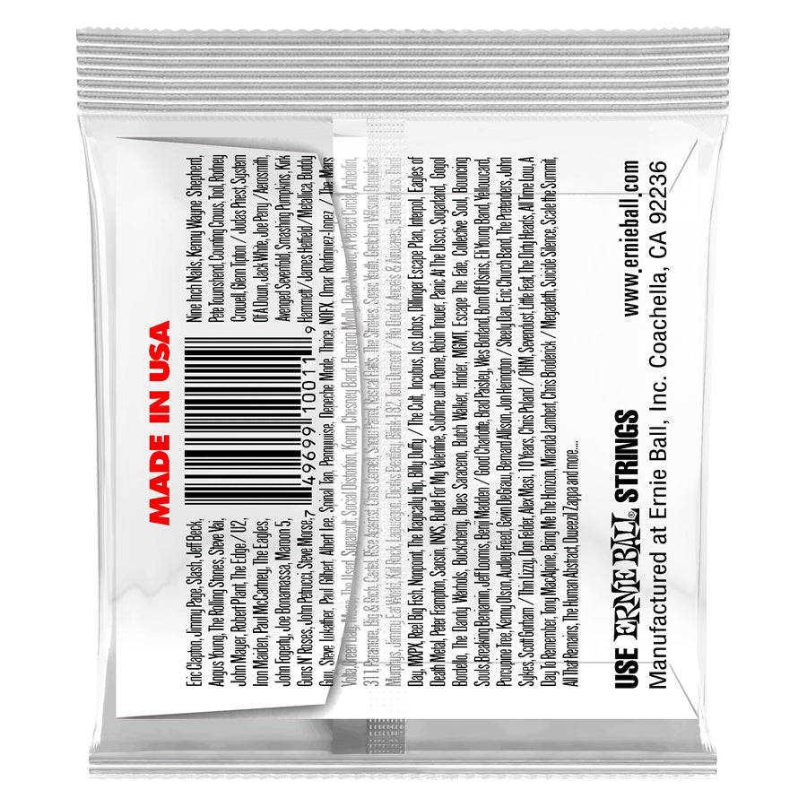 CORDA per chitarra  elettrica/acustica ,ERNIE BALL - 1011 PLAIN STEEL .011