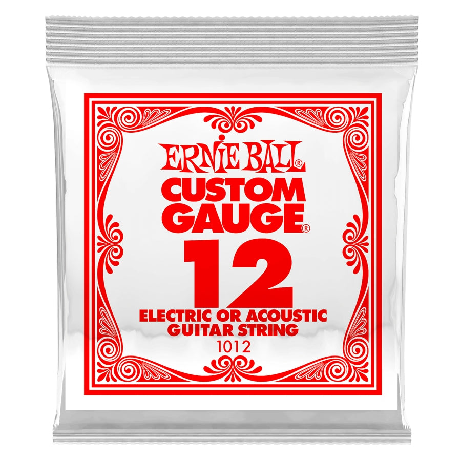 CORDA per chitarra  elettrica, Ernieball 0.12 - 1012 PLAIN STEEL