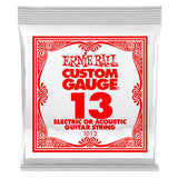 CORDA per chitarra  elettrica, ERNIE BALL - 1013 PLAIN STEEL .013