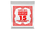 CORDA per chitarra  elettrica, Ernieball 1015 PLAIN STEEL .015