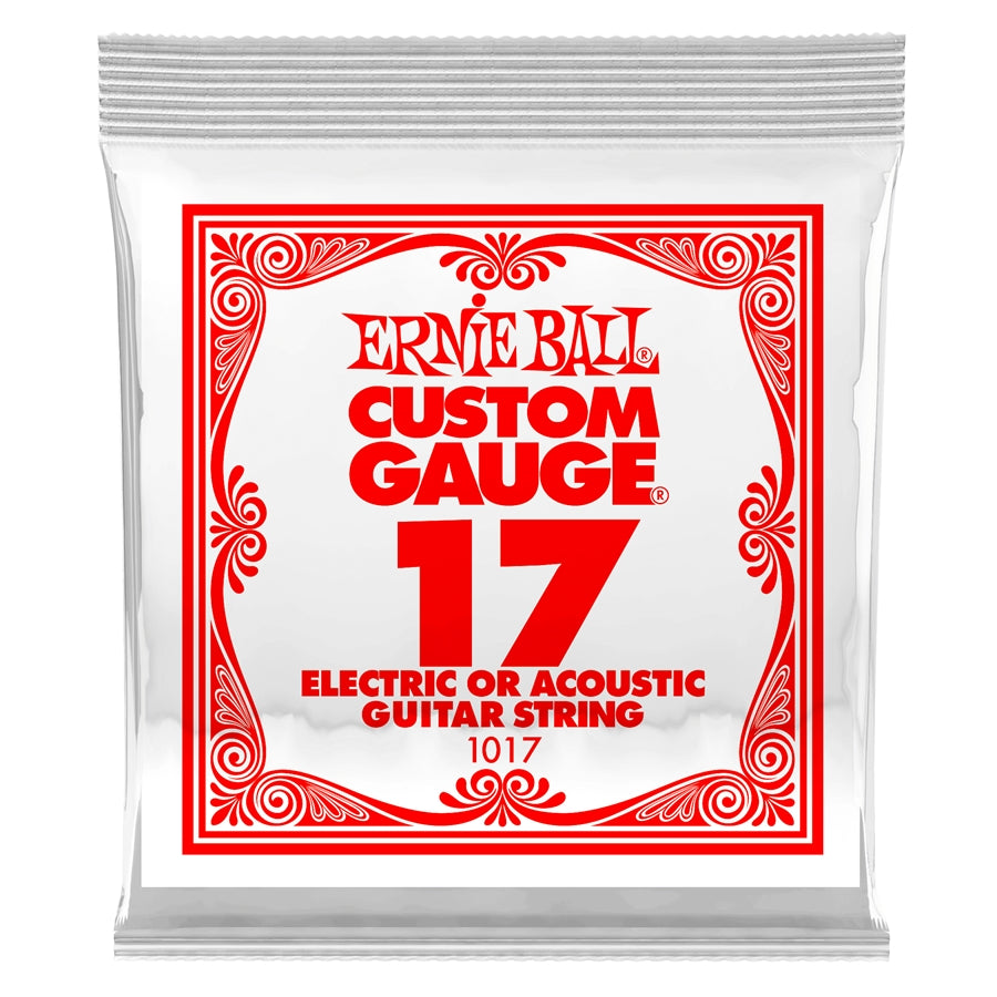 CORDA per chitarra  elettrica/acustica ERNIE BALL - 1017 PLAIN STEEL .017