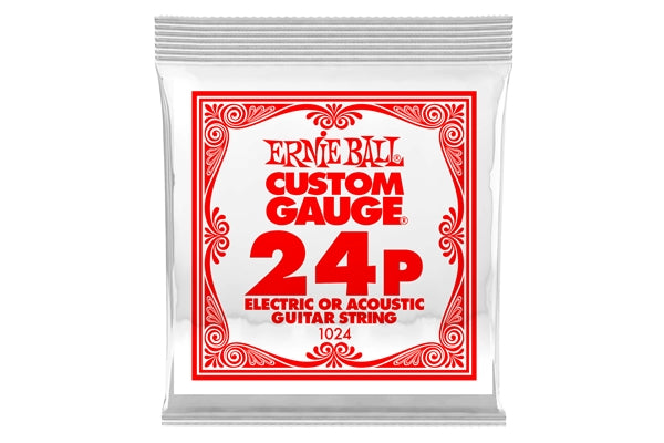 CORDA per chitarra  elettrica, Ernieball - 1024 PLAIN STEEL .024