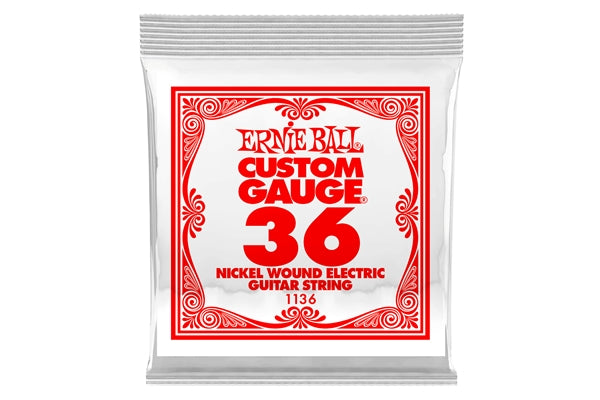 CORDA per chitarra  elettrica, Ernieball  1136 NICKEL WOUND .036