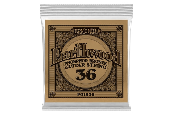 CORDA per chitarra  Acustica ErnieBall  1836 4a 036 - Earthwood Phosphor bronze