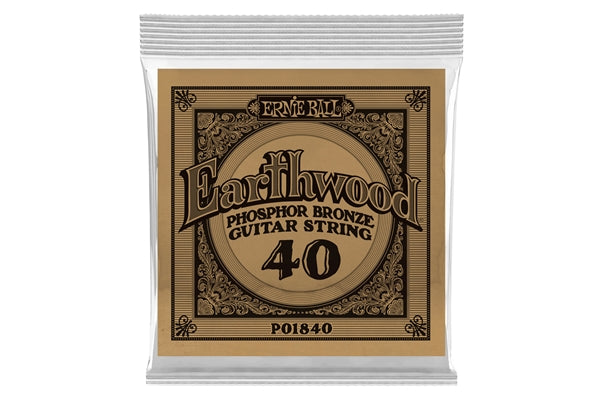 CORDA per chitarra  Acustica  ErnieBall 1840 5a 040 - Earthwood Phosphor bronze
