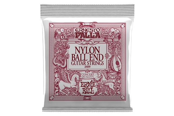 ERNIE BALL - 2409 ERNESTO PALLA BLACK & GOLD BALL END