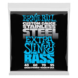 ERNIE BALL - 2845 EXTRA SLINKY STAINLESS STEEL 40-95