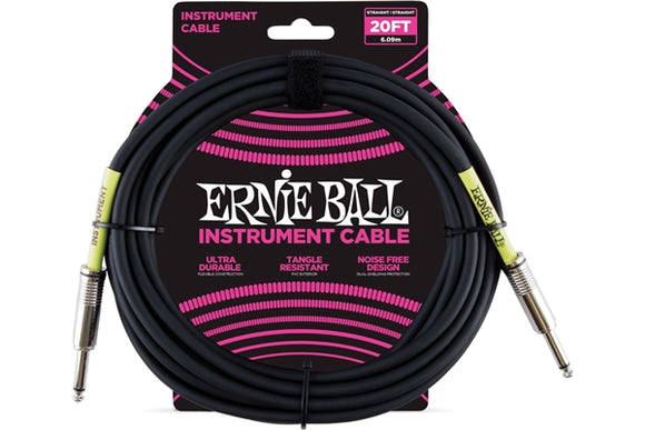 ERNIE BALL - 6046 CAVO PVC BLACK 6 M