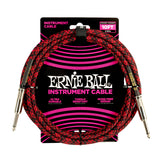 ERNIE BALL - 6394 BRAIDED STRAIGHT STRAIGHT 3M