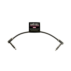 ERNIE BALL - 6408 SINGLE FLAT RIBBON STEREO PATCH CABLE 15,24CM
