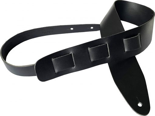 Etabeta - Tracolla in vera pelle -  START - Guitar Strap | Nero