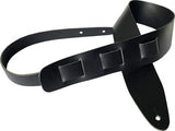 Etabeta - Tracolla in vera pelle -  START - Guitar Strap | Nero