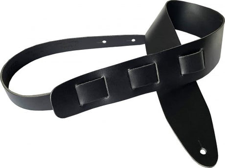 Etabeta - Tracolla in vera pelle -  START - Guitar Strap | Nero