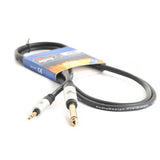 Cavo mini jack st/jack mono 1,5 mt Audiodesign