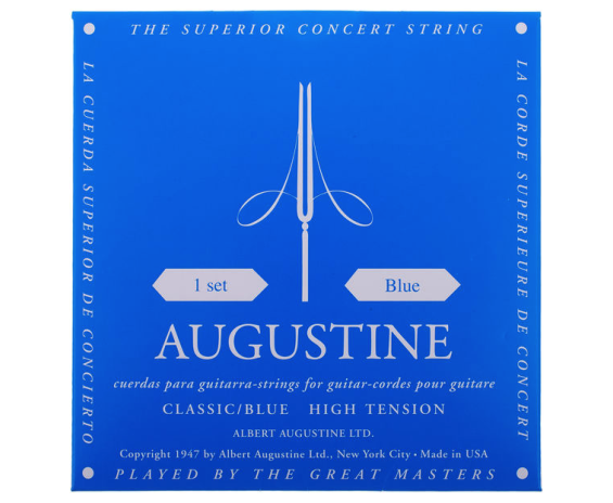 AUGUSTINE 530029 Blue lab - hard tension, corde per chitarra classica