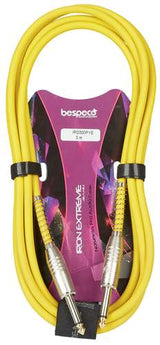 Bepseco IRO300YE,  Cavi per strumenti - jack Ø 6,3 mm - jack Ø 6,3 mm, 3 metri