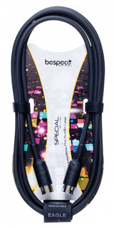 BESPECO  SPECIAL  Cavo MIDI - DIN 5 poli (3 poli collegati)  CM200P - 2 metri