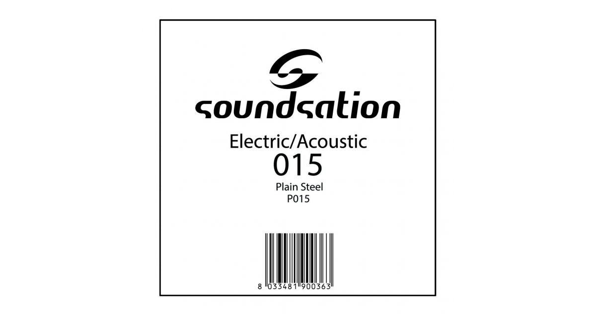 CORDA P015 SOUNDSATION /acustica elettrica plain steel