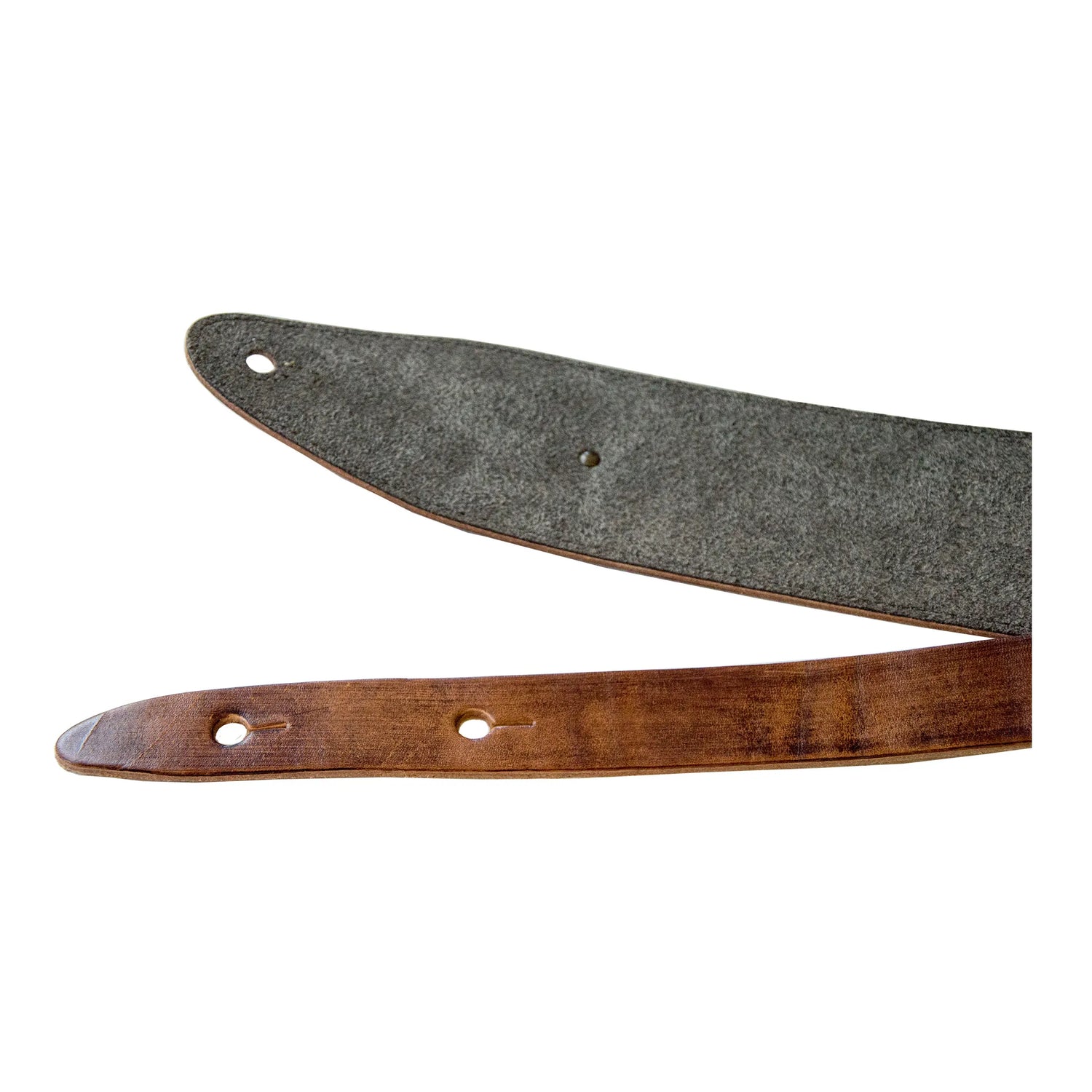 ETABETA GUITAR STRAPS / TRACOLLE PER CHITARRA E BASSO - OLD HAND Guitar Strap | Marrone Tamponato