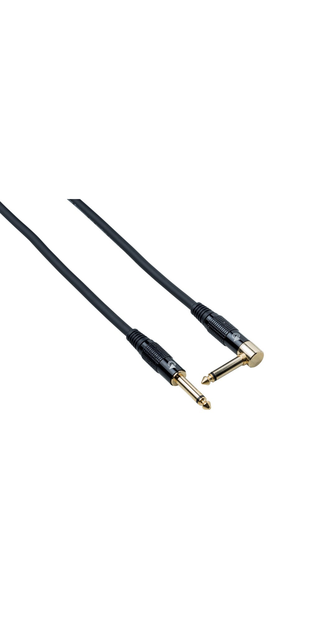 BESPECO - cavo Serie EAGLE PRO  Cavi per strumenti - jack Ø 6,3 mm - jack Ø 6,3 mm 90°  EAJP300 - 3 metri