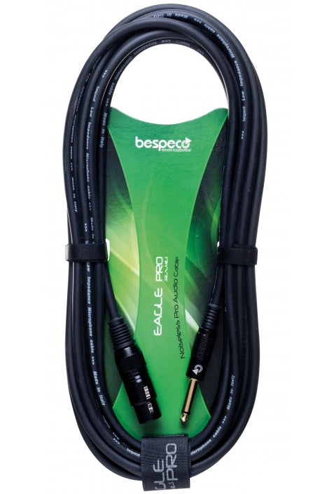 BESPECO EAGLE PRO  Cavo per microfoni - cannon femmina - jack Ø 6,3 mm  EAJXF300 - 3 metri