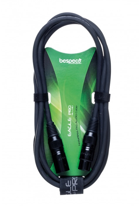 BESPECO - EAGLE PRO  Cavo per microfoni - cannon maschio - cannon femmina  EAMB100 -1 metro