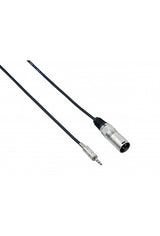 BESPECO SPECIAL  Cavo per dispositivi elettronici - jack Ø 3,5 mm TRS - cannon maschio  EAMS100 - 1 metro