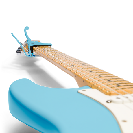 Capotasto KYSER Fender Guitar Capo - Daphne Blue