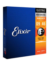 ELIXIR, MUTA PER CHITARRA ELETTRICA 9-46 12027 Nanoweb