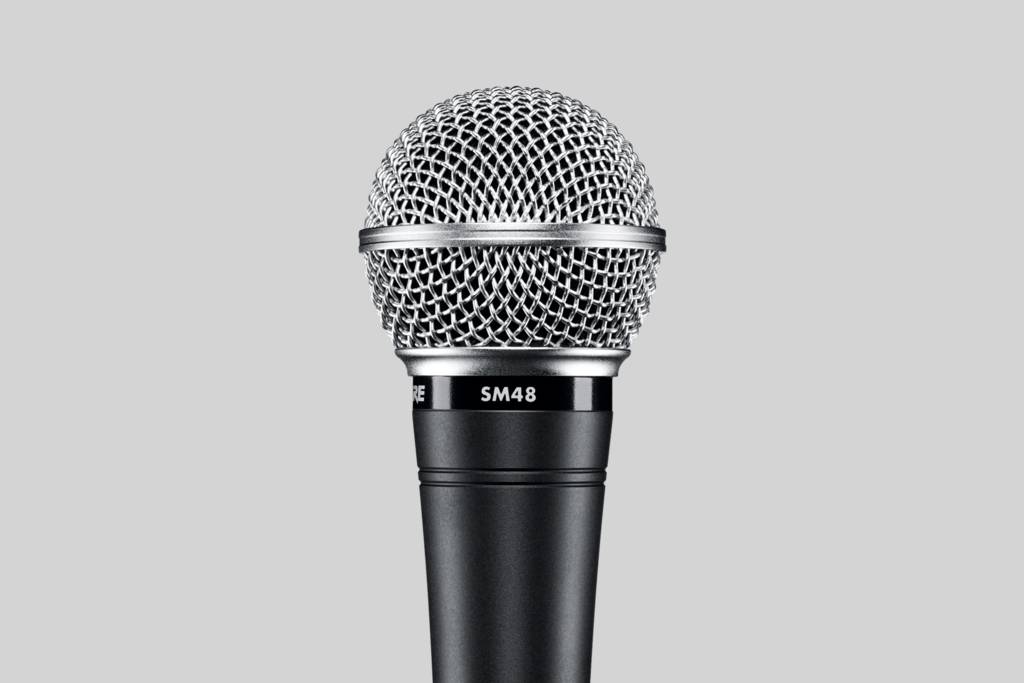 Microfono dinamico SHURE  SM48